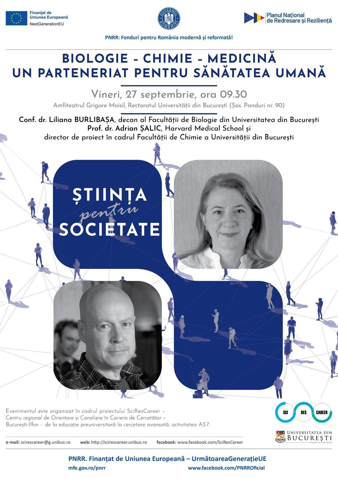 Știința pentru Societate Adrian Șalic Liliana Burlibașa